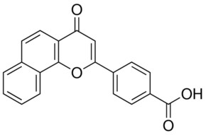 4-(4-oxo-4H-benzo[h]chromen-2-yl)benzoic acid AldrichCPR