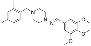 N-(4-(2,4-DIMETHYLBENZYL)-1-PIPERAZINYL)-N-(3,4,5-TRIMETHOXYBENZYLIDENE)AMINE AldrichCPR