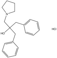 2-benzyl-1-phenyl-3-(1-pyrrolidinyl)-2-propanol hydrochloride AldrichCPR