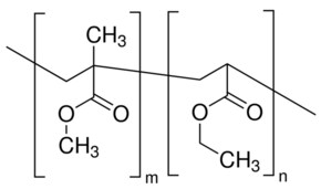 聚(甲基丙烯酸甲酯-co-丙烯酸乙酯) ethyl acrylate &lt;5&#160;wt. %, average Mn ~39,500 by GPC, average Mw ~101,000 by GPC, powder