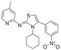 N-(3-CYCLOHEXYL-4-(3-NITROPHENYL)-1,3-THIAZOL-2(3H)-YLIDENE)-4-METHYL-2-PYRIDINAMINE AldrichCPR