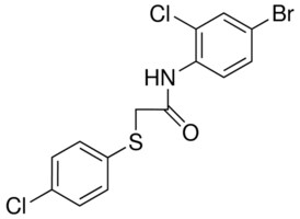4'-BROMO-2'-CHLORO-2-(4-CHLOROPHENYLTHIO)ACETANILIDE AldrichCPR