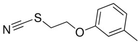 2-(3-methylphenoxy)ethyl thiocyanate AldrichCPR