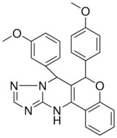 7-(3-METHOXYPHENYL)-6-(4-METHOXYPHENYL)-7,12-DIHYDRO-6H-CHROMENO[4,3-D][1,2,4]TRIAZOLO[1,5-A]PYRIMIDINE AldrichCPR