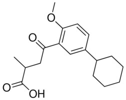 4-(5-cyclohexyl-2-methoxyphenyl)-2-methyl-4-oxobutanoic acid AldrichCPR