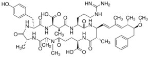 Microcystin-YR solution 10&#160;&#956;g/mL in methanol, analytical standard