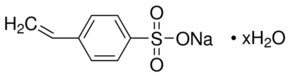 4-苯乙烯磺酸 钠盐 水合物，溶液 20&#160;wt. % in water: tert-butanol, 3:1