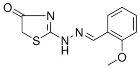 2-METHOXYBENZALDEHYDE (4-OXO-4,5-DIHYDRO-1,3-THIAZOL-2-YL)HYDRAZONE AldrichCPR