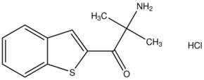 2-amino-1-(1-benzothien-2-yl)-2-methyl-1-propanone hydrochloride AldrichCPR