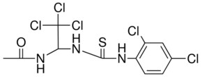 N-(2,2,2-TRICHLORO-1-(3-(2,4-DICHLORO-PHENYL)-THIOUREIDO)-ETHYL)-ACETAMIDE AldrichCPR