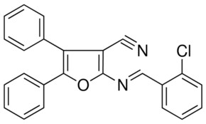 2-((2-CHLORO-BENZYLIDENE)-AMINO)-4,5-DIPHENYL-FURAN-3-CARBONITRILE AldrichCPR