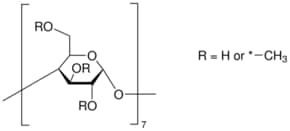Methyl-&#946;-cyclodextrin Produced by Wacker Chemie AG, Burghausen, Germany, Life Science, &#8805;98.0% cyclodextrin basis