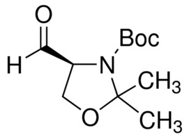 (S)-(&#8722;)-3-Boc-2,2-dimethyloxazolidine-4-carboxaldehyde 95%