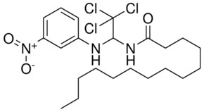 TETRADECANOIC ACID (2,2,2-TRICHLORO-1-(3-NITRO-PHENYLAMINO)-ETHYL)-AMIDE AldrichCPR