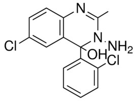 3-amino-6-chloro-4-(2-chlorophenyl)-2-methyl-3,4-dihydro-4-quinazolinol AldrichCPR