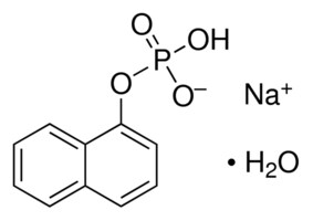 1-萘基磷酸酯 单钠盐 一水合物 &#8805;98% (titration), powder