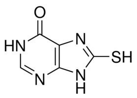 6-Hydroxy-8-mercaptopurine