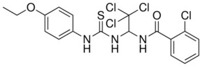2-CHLORO-N-(2,2,2-TRICHLORO-1-(3-(4-ETHOXY-PHENYL)-THIOUREIDO)-ETHYL)-BENZAMIDE AldrichCPR