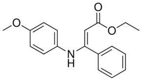 ethyl (2E)-3-(4-methoxyanilino)-3-phenyl-2-propenoate AldrichCPR