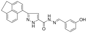 5-ACENAPHTHEN-5-YL-2H-PYRAZOLE-3-CARBOXYLIC ACID (3-HO-BENZYLIDENE)-HYDRAZIDE AldrichCPR