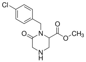 Methyl 1-(4-chlorobenzyl)-6-oxo-2-piperazinecarboxylate AldrichCPR