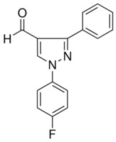 1-(4-FLUOROPHENYL)-3-PHENYL-1H-PYRAZOLE-4-CARBALDEHYDE AldrichCPR