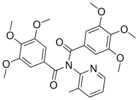 3,4,5-trimethoxy-N-(3-methyl-2-pyridinyl)-N-(3,4,5-trimethoxybenzoyl)benzamide AldrichCPR