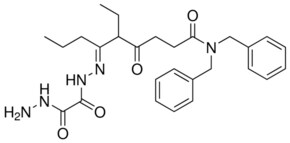 N,N-DIBENZYL-5-ETHYL-6-((HYDRAZINO(OXO)ACETYL)HYDRAZONO)-4-OXONONANAMIDE AldrichCPR