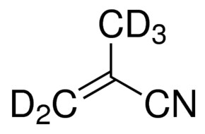 甲基丙烯腈-d5 97 atom % D, 97% (CP), contains monomethyl ether hydroquinone (as stabilizer)