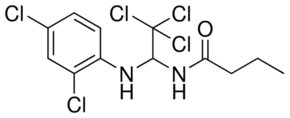 N-(2,2,2-TRICHLORO-1-(2,4-DICHLORO-PHENYLAMINO)-ETHYL)-BUTYRAMIDE AldrichCPR