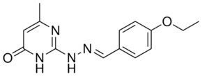 2-(N'-(4-ETHOXY-BENZYLIDENE)-HYDRAZINO)-6-METHYL-3H-PYRIMIDIN-4-ONE AldrichCPR