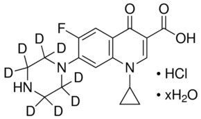 环丙沙星-d8 盐酸盐 水合物 VETRANAL&#174;, analytical standard