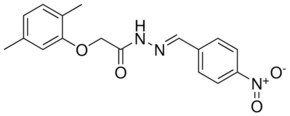 2-(2,5-DIMETHYL-PHENOXY)-ACETIC ACID (4-NITRO-BENZYLIDENE)-HYDRAZIDE AldrichCPR