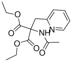 diethyl 2-(acetylamino)-2-(2-pyridinylmethyl)malonate AldrichCPR