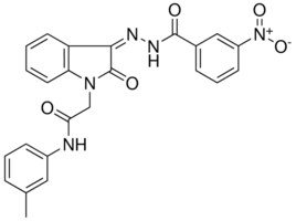 2-(3-((3-NITRO-BENZOYL)-HYDRAZONO)-2-OXO-2,3-2H-INDOL-1-YL)-N-M-TOLYL-ACETAMIDE AldrichCPR