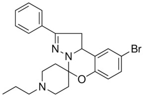 9-BROMO-2-PHENYL-1'-PROPYL-1,10B-DIHYDROSPIRO[BENZO[E]PYRAZOLO[1,5-C][1,3]OXAZINE-5,4'-PIPERIDINE] AldrichCPR