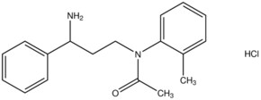 N-(3-amino-3-phenylpropyl)-N-(2-methylphenyl)acetamide hydrochloride AldrichCPR