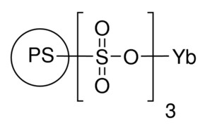 聚苯乙烯磺酸镱(III) macroporous, 30-60&#160;mesh, extent of labeling: 0.5-1.5&#160;mmol/g loading