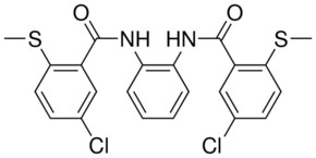5-CHLORO-N-(2-{[5-CHLORO-2-(METHYLSULFANYL)BENZOYL]AMINO}PHENYL)-2-(METHYLSULFANYL)BENZAMIDE AldrichCPR