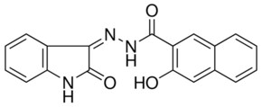 3-HO-NAPHTHALENE-2-CARBOXYLIC ACID (2-OXO-1,2-DIHYDRO-INDOL-3-YLIDENE)-HYDRAZIDE AldrichCPR