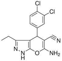 6-AMINO-4-(3,4-DICHLORO-PH)-3-ET-1,4-DIHYDROPYRANO(2,3-C)PYRAZOLE-5-CARBONITRILE AldrichCPR