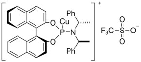 (S)-1,1&#8242;-Binaphthyl-2,2&#8242;-diyl bis((1S)-1-phenylethyl)phosphoramidite copper(I) triflate