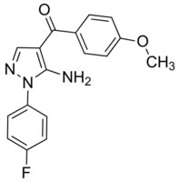 (5-Amino-1-(4-fluorophenyl)-1H-pyrazol-4-yl)(4-methoxyphenyl)methanone AldrichCPR