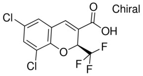 (2S)-6,8-DICHLORO-2-(TRIFLUOROMETHYL)-2H-CHROMENE-3-CARBOXYLIC ACID AldrichCPR