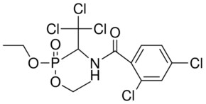 (2,2,2-TRICHLORO-1-(2,4-DICHLORO-BENZOYLAMINO)-ET)-PHOSPHONIC ACID DIETHYL ESTER AldrichCPR