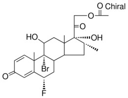 (6alpha,16alpha)-9-bromo-6-fluoro-11,17-dihydroxy-16-methyl-3,20-dioxopregna-1,4-dien-21-yl acetate AldrichCPR