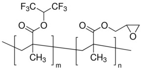 聚(1,1,1,3,3,3-六氟异丙基甲基丙烯酸酯-co-甲基丙烯酸缩水甘油酯) glycidyl methacrylate 10&#160;mol %