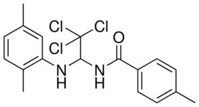 4-METHYL-N-(2,2,2-TRICHLORO-1-(2,5-DIMETHYL-PHENYLAMINO)-ETHYL)-BENZAMIDE AldrichCPR