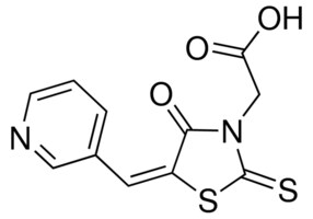 (4-OXO-5-(3-PYRIDINYLMETHYLENE)-2-THIOXO-1,3-THIAZOLIDIN-3-YL)ACETIC ACID AldrichCPR
