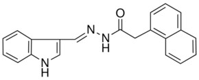N'-[(E)-1H-indol-3-ylmethylidene]-2-(1-naphthyl)acetohydrazide AldrichCPR
